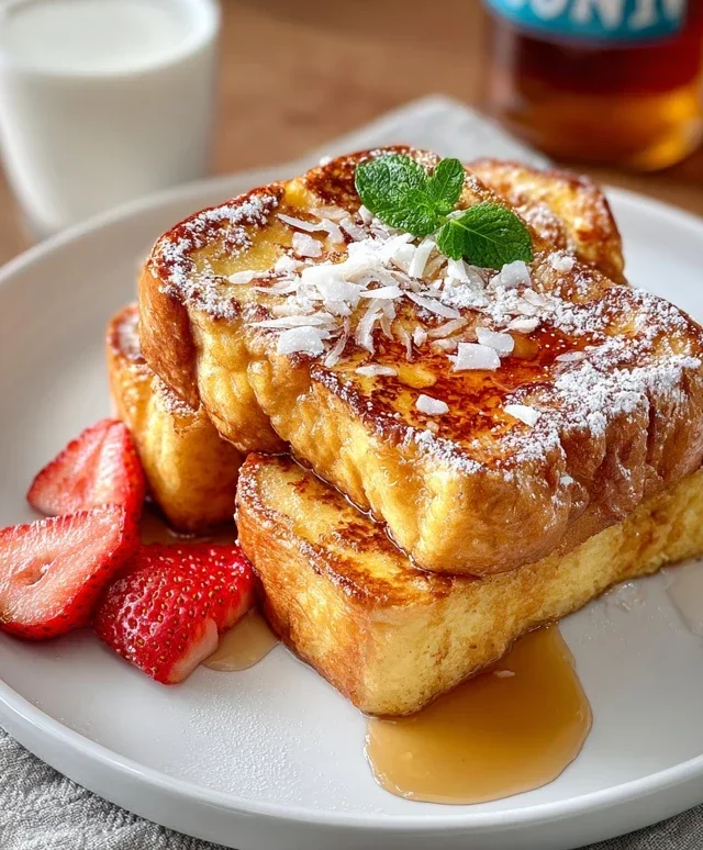 Hawaiian Roll French Toast