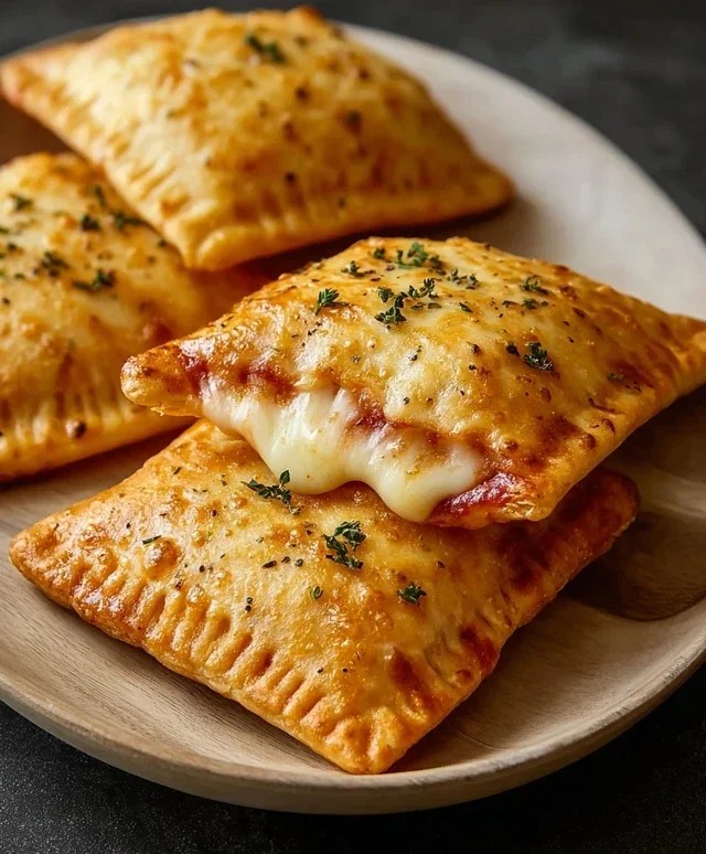 Cheesy Pizza Pockets