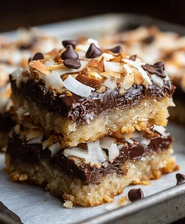 Almond Joy Cookie Bars