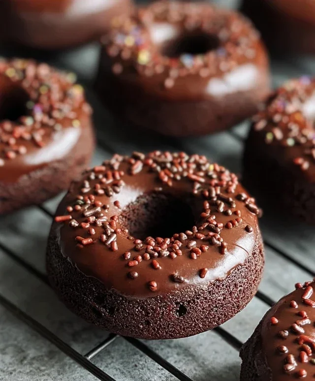Chocolate Baked Donuts