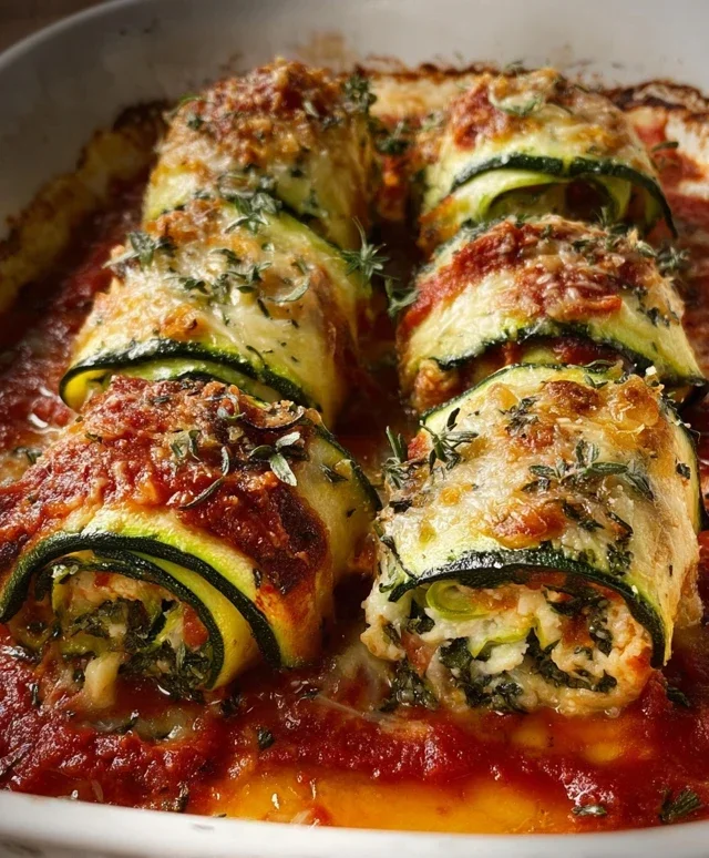 Vegan Zucchini Rollatini
