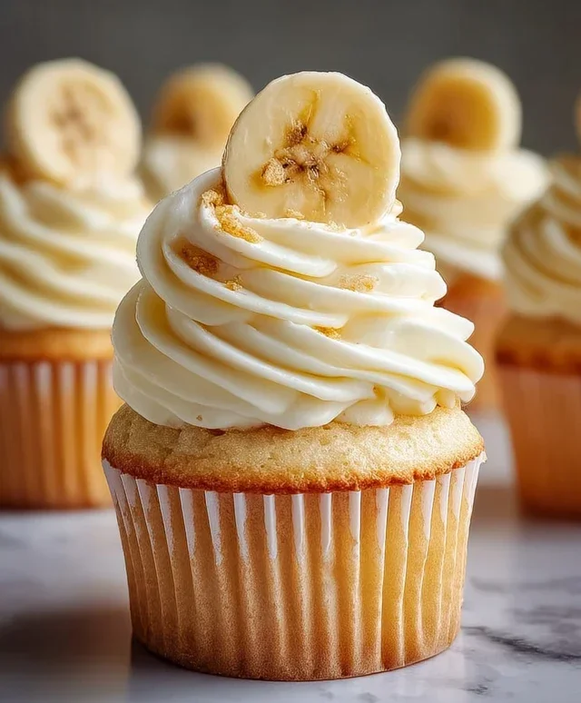 Banana Pudding Cupcakes