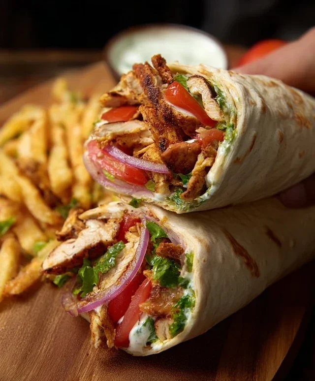 Chicken Shawarma Wrap
