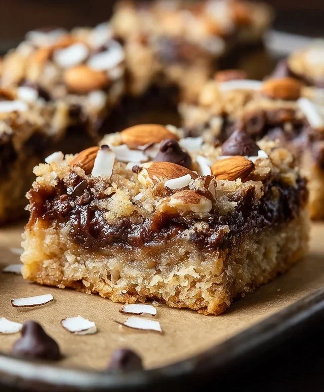 Almond Joy Cookie Bars