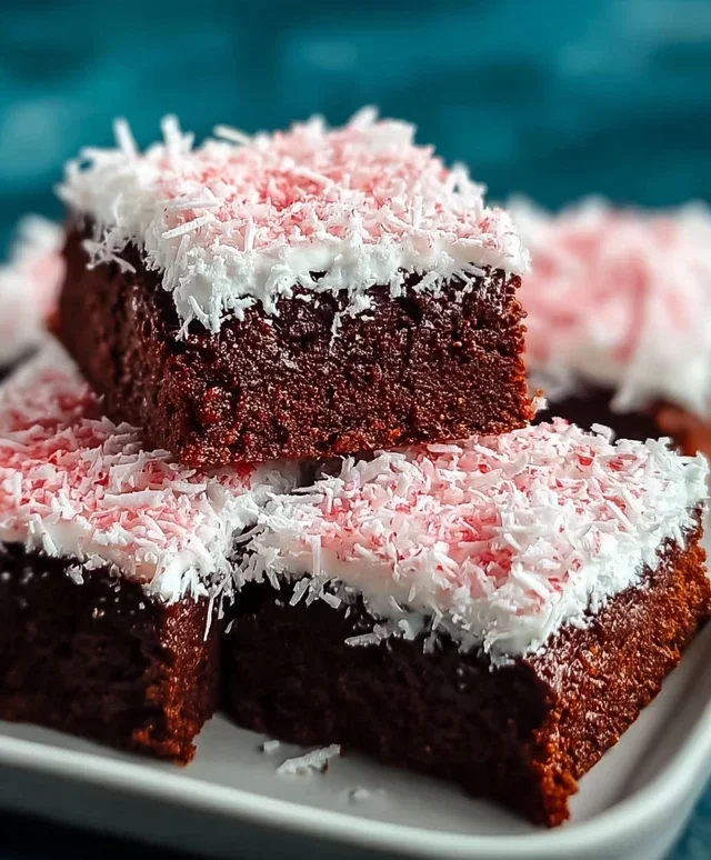 Sno Ball Brownies