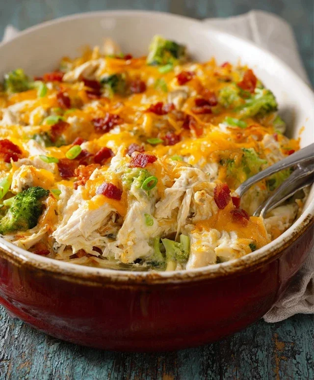 Easy Low Carb Chicken Casserole