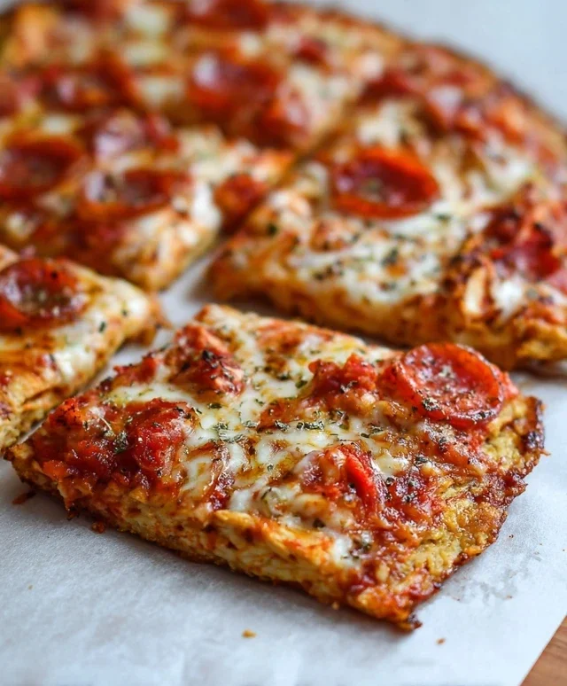 Chicken Crust Pizza (Easy Low Carb Recipe)