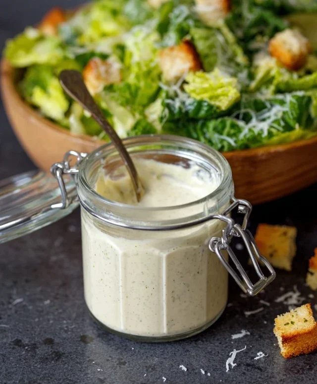 The Best Caesar Salad Dressing
