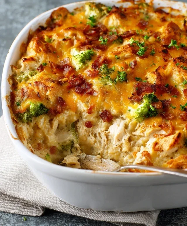 Easy Low Carb Chicken Casserole