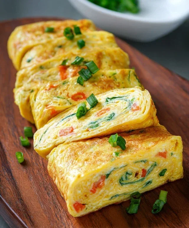Gyeran Mari (Korean Rolled Omelette)