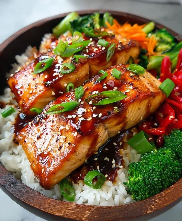 Meal Prep Teriyaki Salmon Rice Bowls