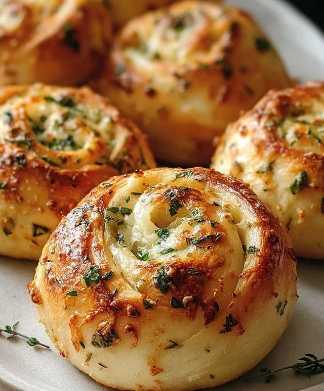 Sourdough Herb and Cheese Rolls