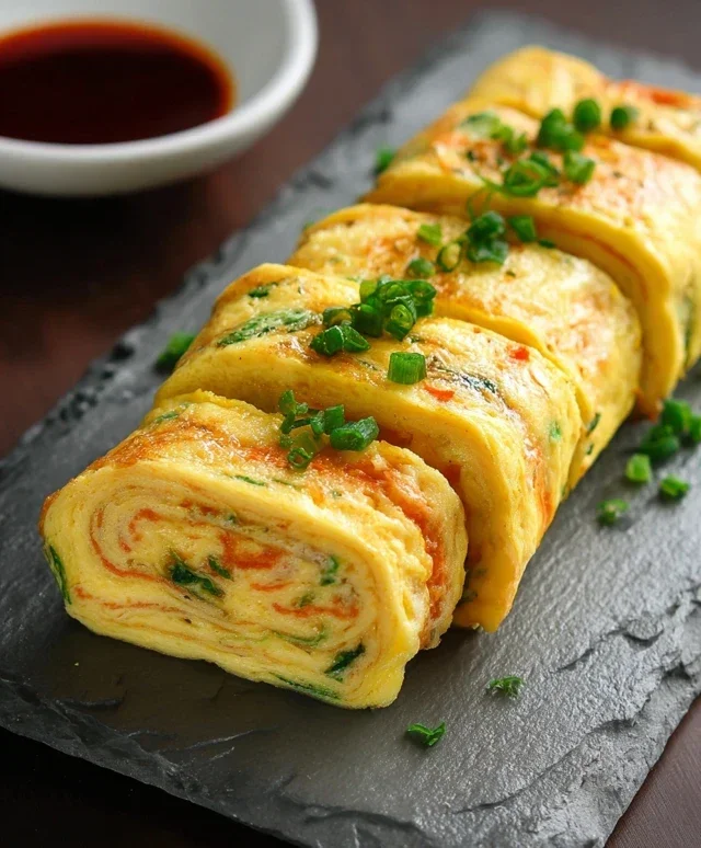Gyeran Mari (Korean Rolled Omelette)