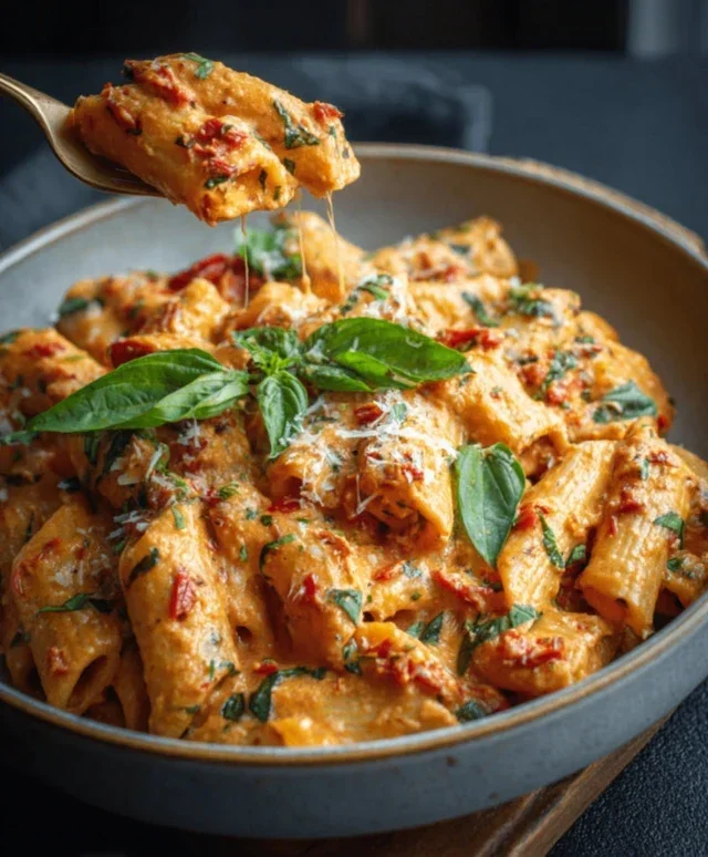 Creamy Tomato Garlic Pasta