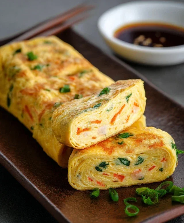 Gyeran Mari (Korean Rolled Omelette)