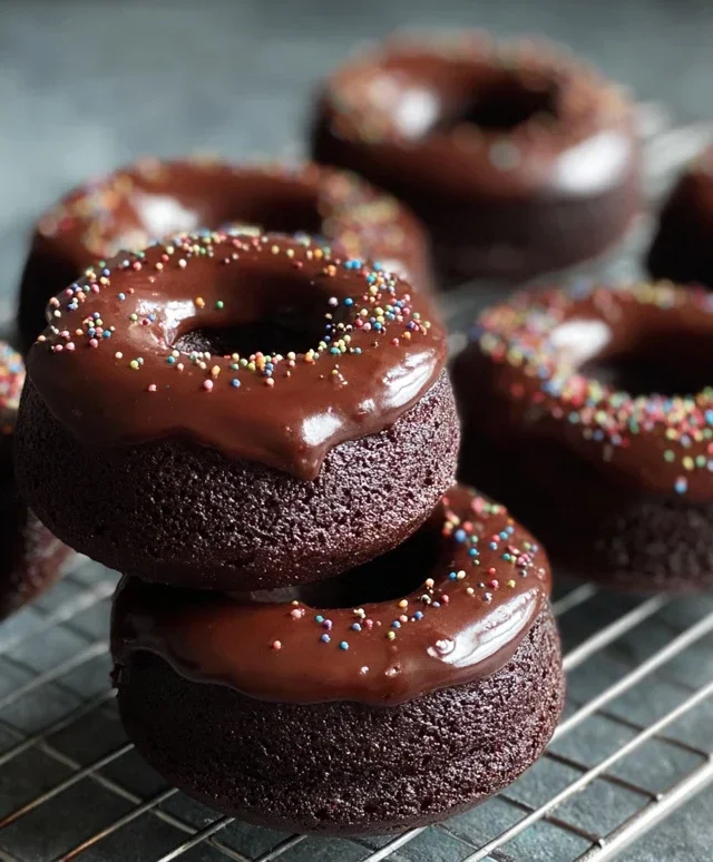 Chocolate Baked Donuts