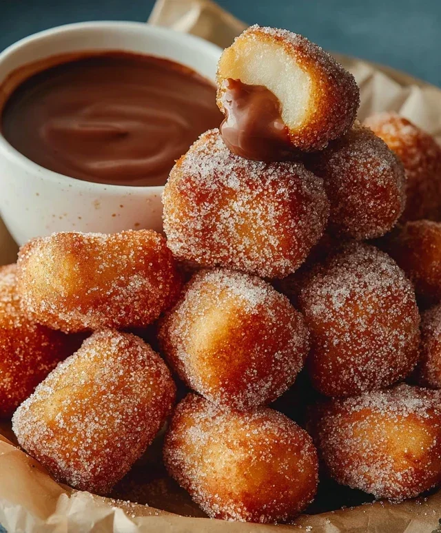 Sweet Air Fryer Churro Bites Recipe