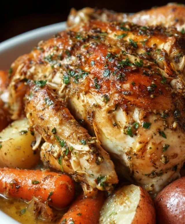 Garlic Butter Chicken Crockpot Recipe: 6-Hour Magic for Tender Bliss