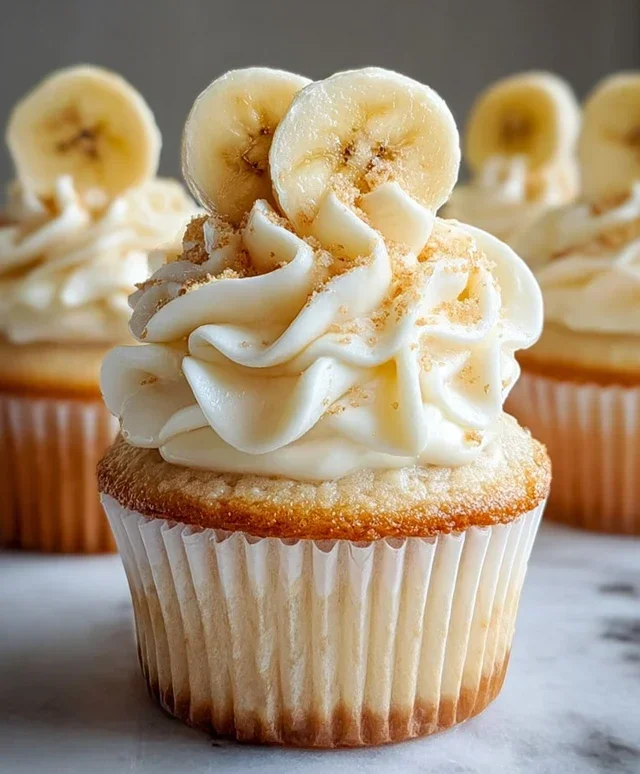 Banana Pudding Cupcakes