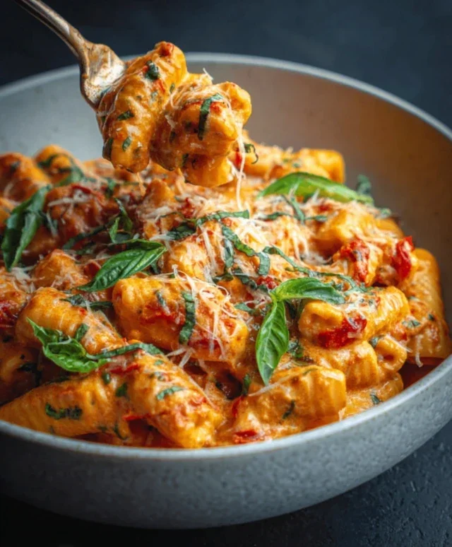 Creamy Tomato Garlic Pasta