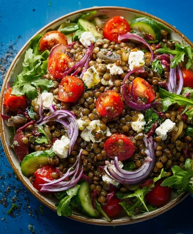 Mediterranean Lentil Salad