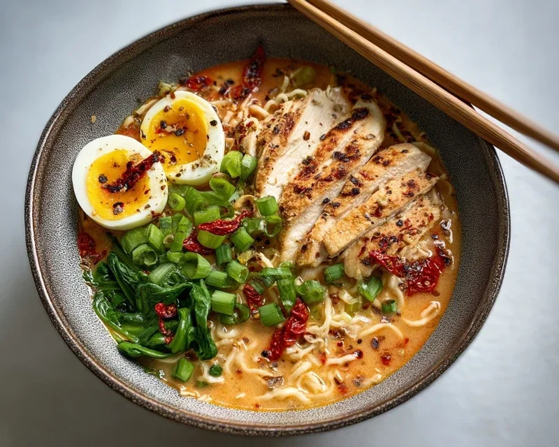 Marry Me Chicken Ramen