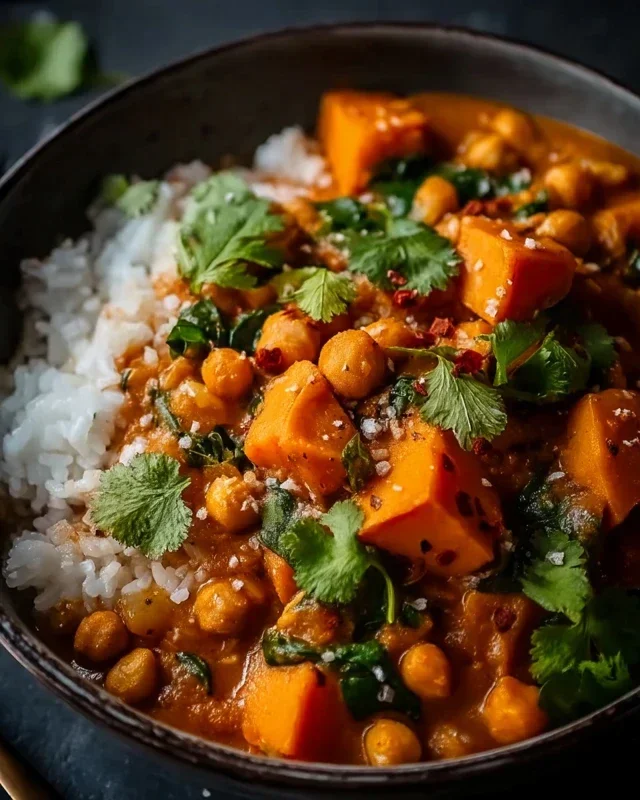 Sweet Potato and Chickpea Curry