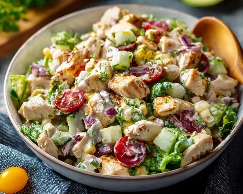 Healthy Ranch Chicken Salad