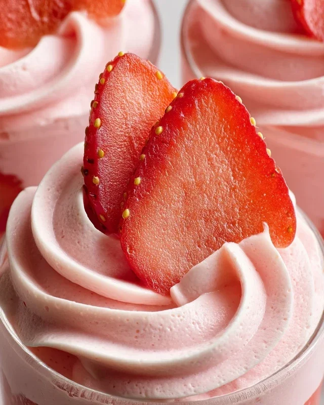 Strawberry Mousse