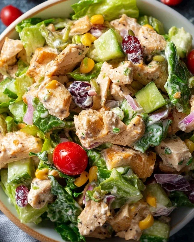 Healthy Ranch Chicken Salad