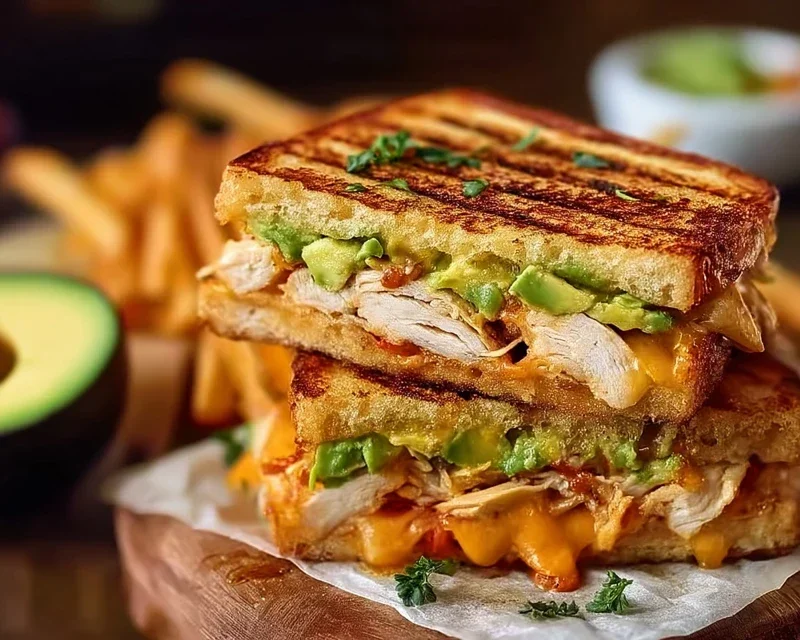 Chicken Avocado Melt Sandwich
