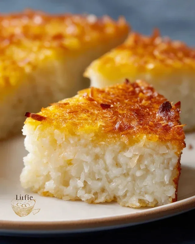 Sticky Coconut Cake