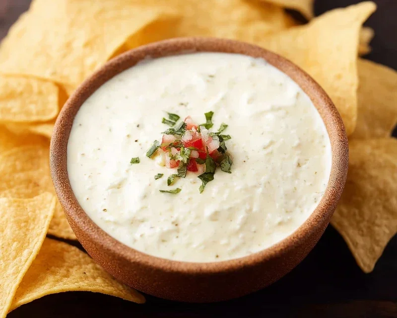 Best Mexican White Cheese Dip