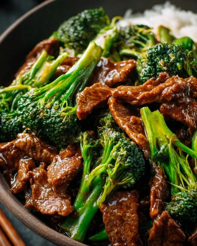 Chinese Beef and Broccoli (牛肉炒西兰花)