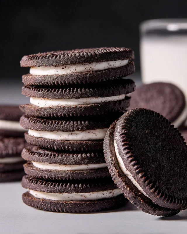 Homemade Oreo Cookies