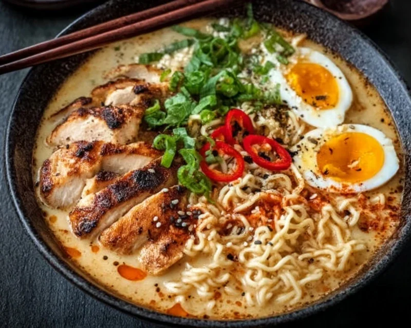 Creamy Garlic Chicken Ramen: An Incredible Ultimate Recipe