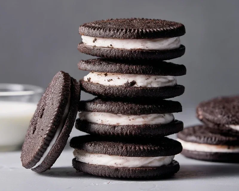 Homemade Oreo Cookies