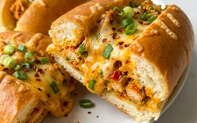 Cheesy Dynamite Chicken Buns
