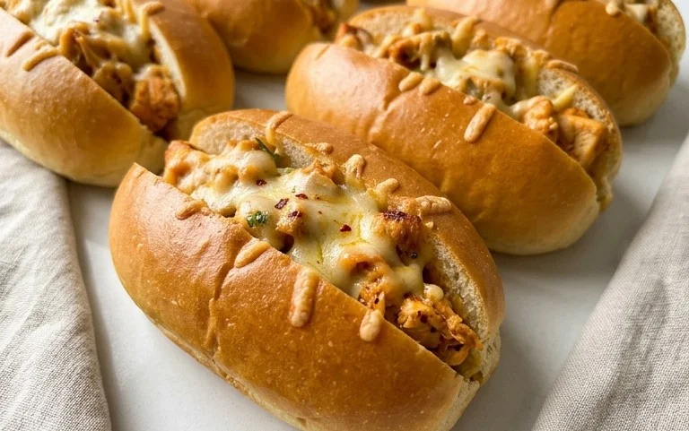 Cheesy Dynamite Chicken Buns