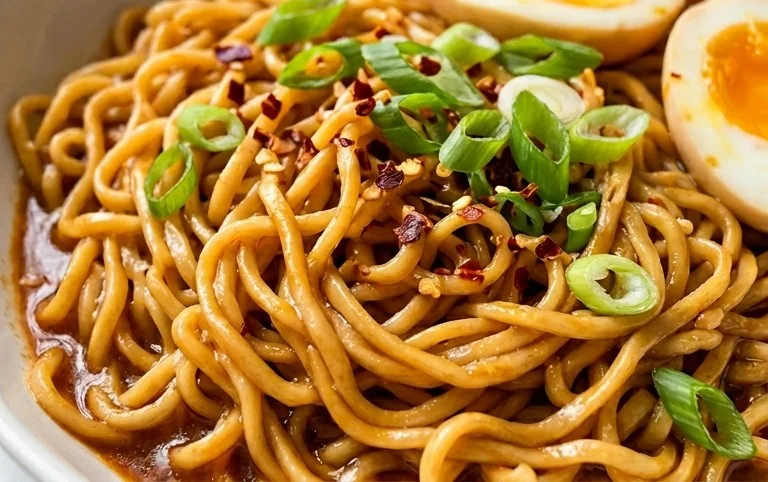 Easy Saucy Ramen Noodles