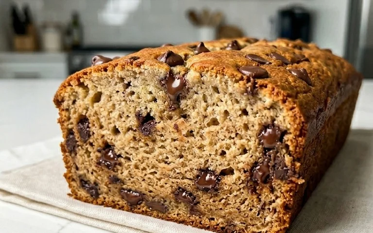 Easy Chocolate Chip Banana Bread