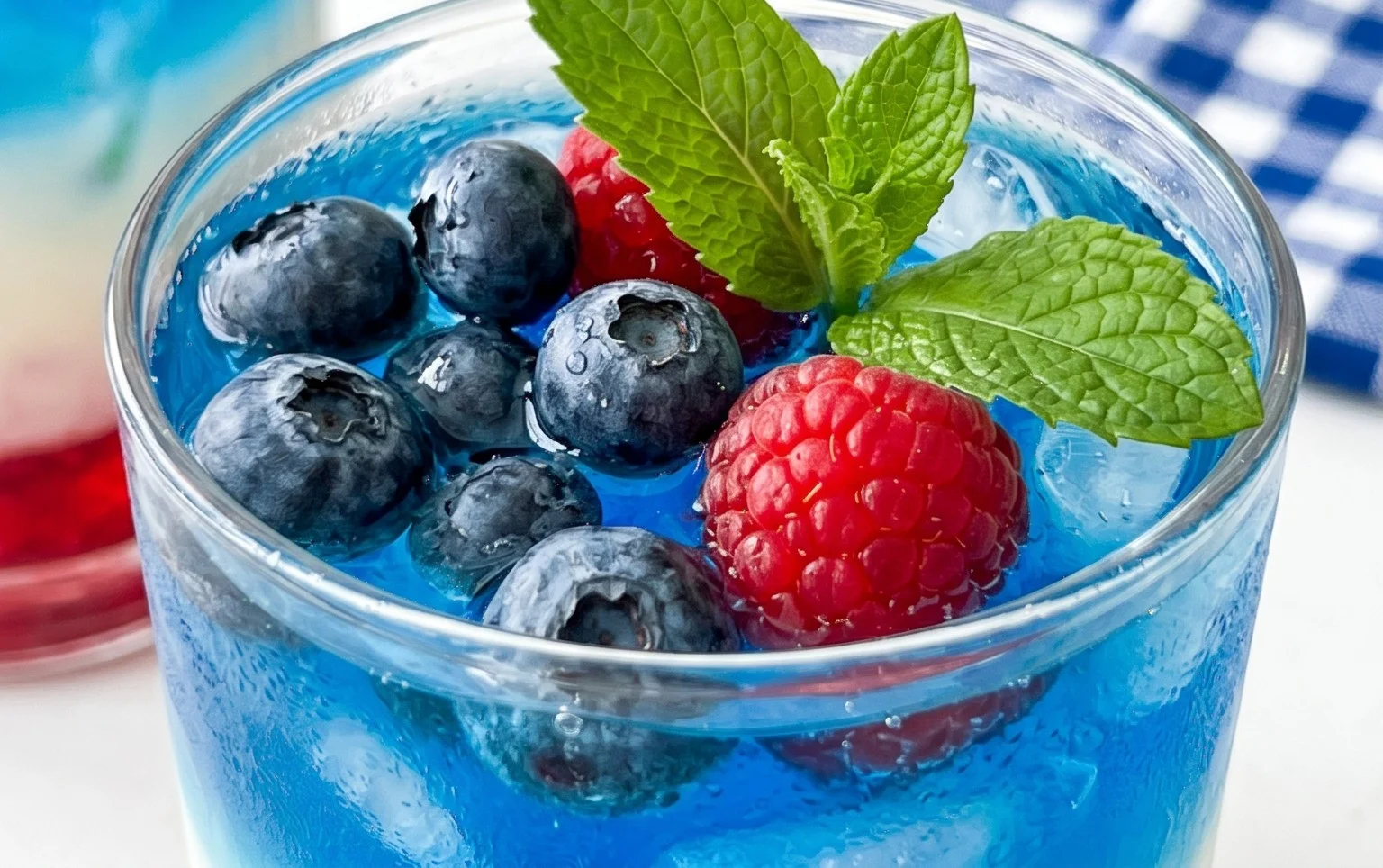 July 4th Layered Drinks Recipe