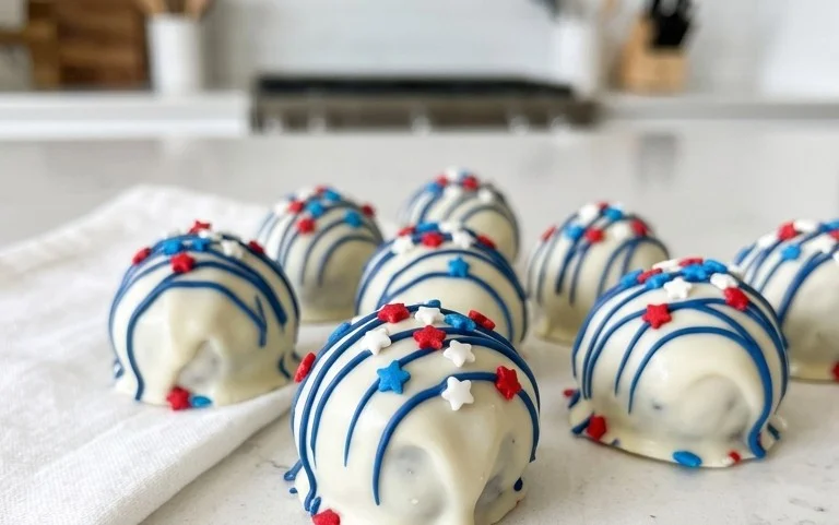 Patriotic Oreo Balls