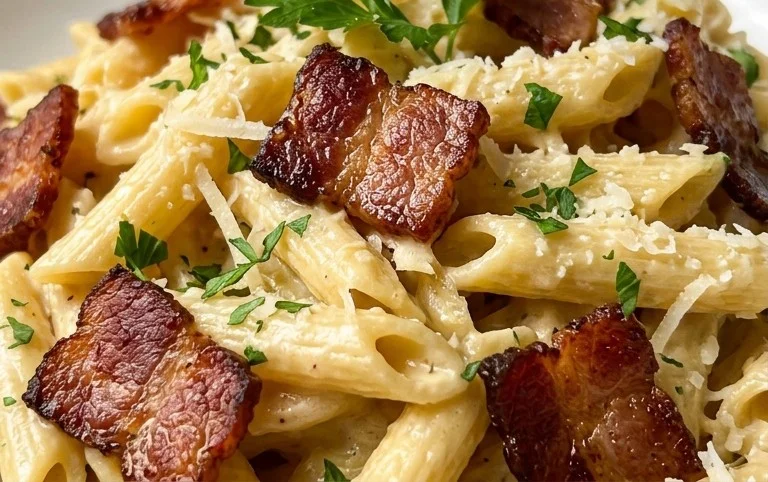 Beef Bacon Pasta