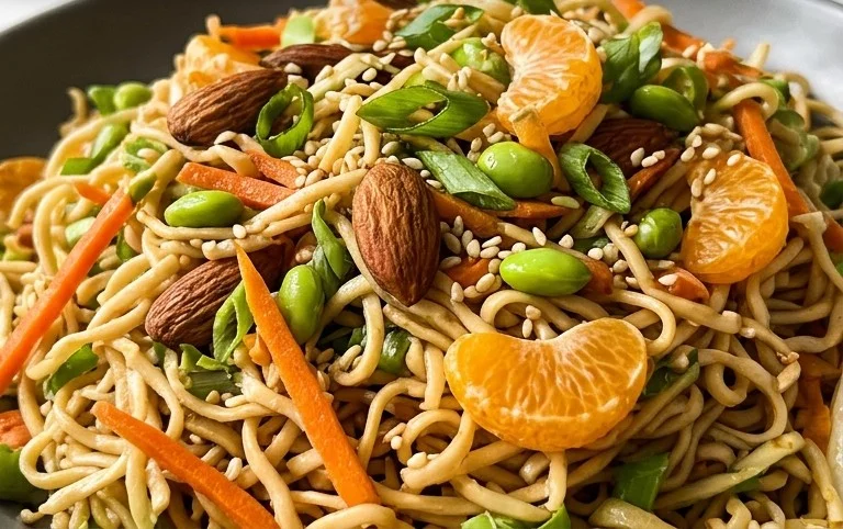 Crunchy Asian Ramen Noodle Salad Recipe