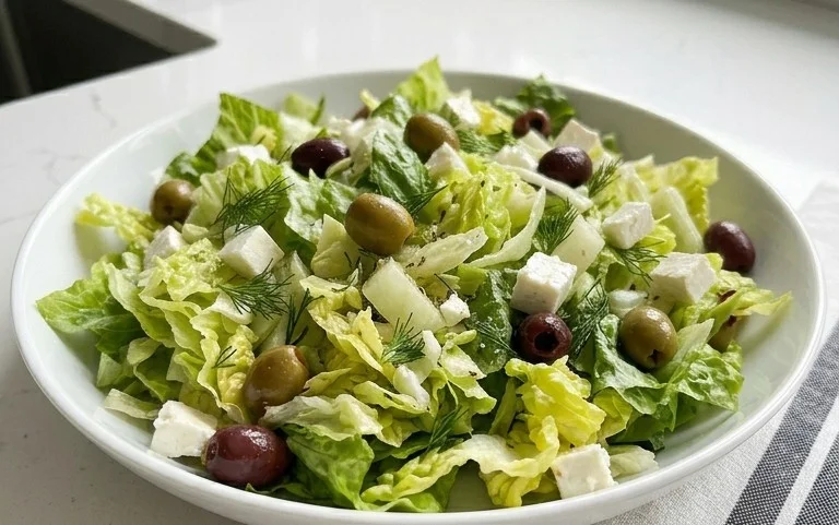 Maroulosalata (Greek Lettuce Salad)