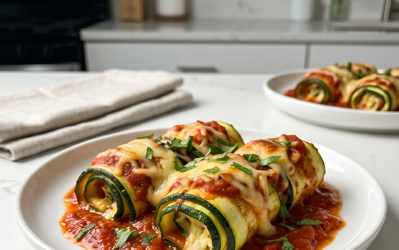 Vegan Zucchini Rollatini