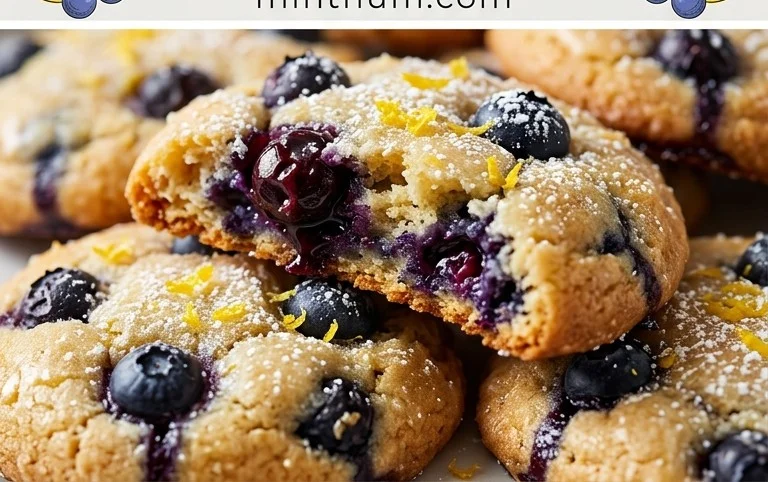 Lemon Blueberry Cookies Recipe