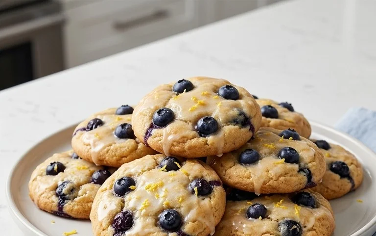 Lemon Blueberry Cookies Recipe
