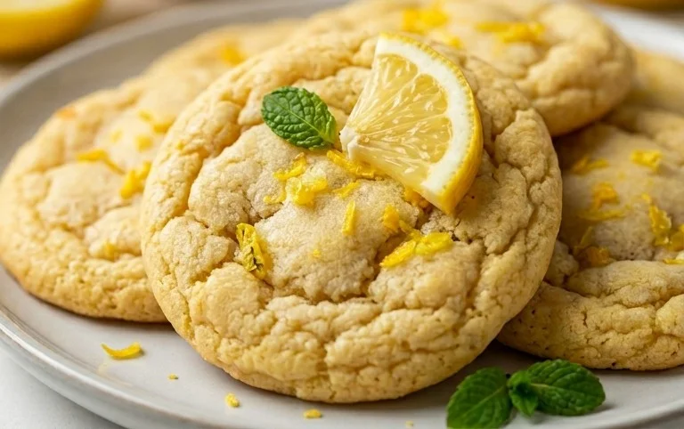 Soft & Chewy Lemon Cookies